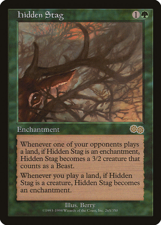 Hidden Stag [Urza's Saga] | Gaming Infinity