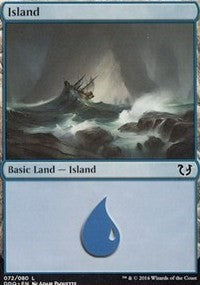 Island (72) [Duel Decks: Blessed vs. Cursed] | Gaming Infinity