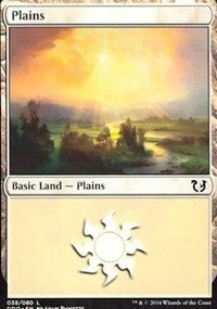 Plains (38) [Duel Decks: Blessed vs. Cursed] | Gaming Infinity