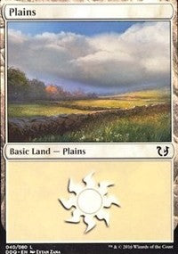 Plains (40) [Duel Decks: Blessed vs. Cursed] | Gaming Infinity