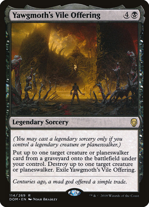 Yawgmoth's Vile Offering [Dominaria] | Gaming Infinity