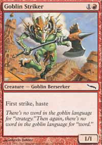 Goblin Striker [Mirrodin] | Gaming Infinity