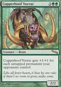 Copperhoof Vorrac [Mirrodin] | Gaming Infinity