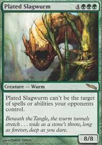 Plated Slagwurm [Mirrodin] | Gaming Infinity