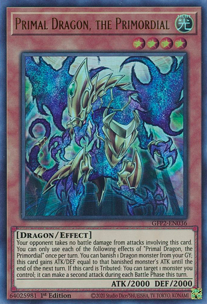 Primal Dragon, the Primordial [GFP2-EN036] Ultra Rare | Gaming Infinity