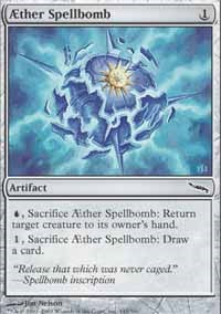 Aether Spellbomb [Mirrodin] | Gaming Infinity