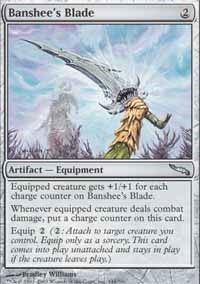 Banshee's Blade [Mirrodin] | Gaming Infinity