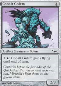 Cobalt Golem [Mirrodin] | Gaming Infinity