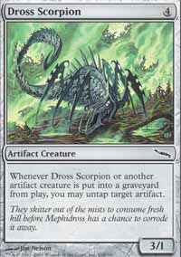 Dross Scorpion [Mirrodin] | Gaming Infinity