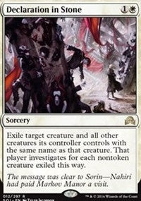 Declaration in Stone [Shadows over Innistrad] | Gaming Infinity