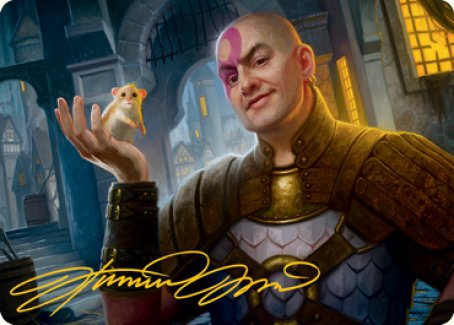 Minsc, Beloved Ranger Art Card (Gold-Stamped Signature) [Dungeons & Dragons: Adventures in the Forgotten Realms Art Series] | Gaming Infinity