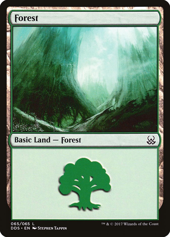 Forest (65) [Duel Decks: Mind vs. Might] | Gaming Infinity