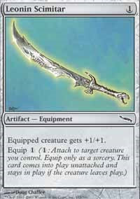 Leonin Scimitar [Mirrodin] | Gaming Infinity