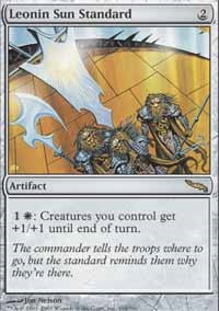 Leonin Sun Standard [Mirrodin] | Gaming Infinity