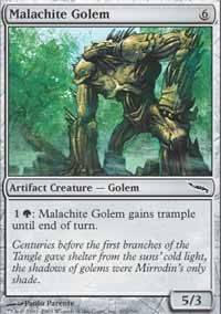 Malachite Golem [Mirrodin] | Gaming Infinity