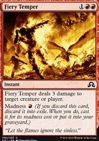 Fiery Temper [Shadows over Innistrad] | Gaming Infinity