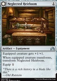 Neglected Heirloom [Shadows over Innistrad] | Gaming Infinity