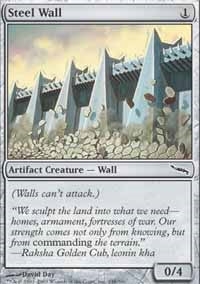 Steel Wall [Mirrodin] | Gaming Infinity