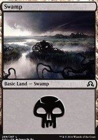 Swamp (289) [Shadows over Innistrad] | Gaming Infinity