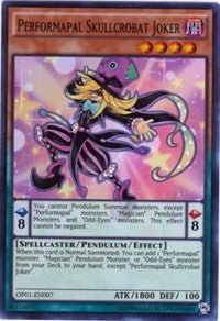 Performapal Skullcrobat Joker [OTS Tournament Pack 1] [OP01-EN007] | Gaming Infinity