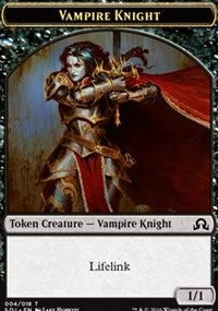 Vampire Knight Token [Shadows over Innistrad Tokens] | Gaming Infinity