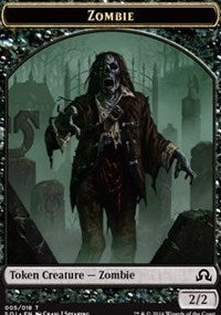 Zombie Token [Shadows over Innistrad Tokens] | Gaming Infinity