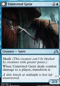 Uninvited Geist [Shadows over Innistrad] | Gaming Infinity