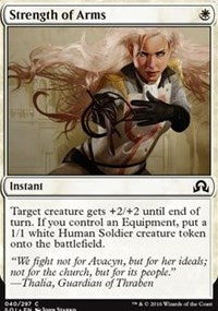 Strength of Arms [Shadows over Innistrad] | Gaming Infinity