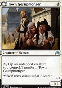 Town Gossipmonger [Shadows over Innistrad] | Gaming Infinity