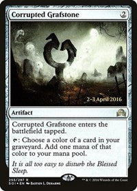 Corrupted Grafstone [Shadows over Innistrad Promos] | Gaming Infinity