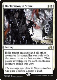 Declaration in Stone [Shadows over Innistrad Promos] | Gaming Infinity