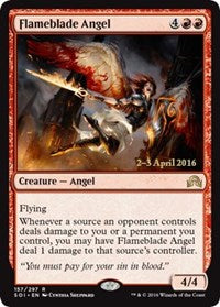 Flameblade Angel [Shadows over Innistrad Promos] | Gaming Infinity