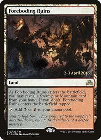 Foreboding Ruins [Shadows over Innistrad Promos] | Gaming Infinity