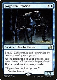 Forgotten Creation [Shadows over Innistrad Promos] | Gaming Infinity