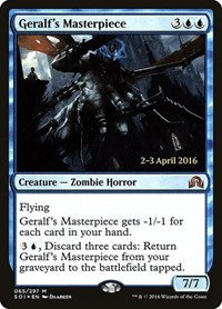 Geralf's Masterpiece [Shadows over Innistrad Promos] | Gaming Infinity