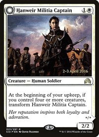 Hanweir Militia Captain [Shadows over Innistrad Promos] | Gaming Infinity