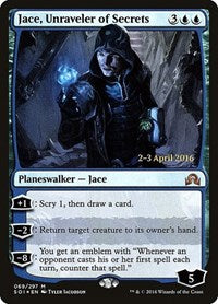 Jace, Unraveler of Secrets [Shadows over Innistrad Promos] | Gaming Infinity