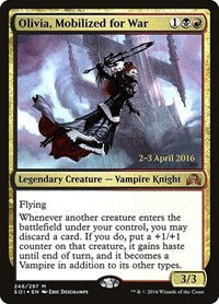 Olivia, Mobilized for War [Shadows over Innistrad Promos] | Gaming Infinity