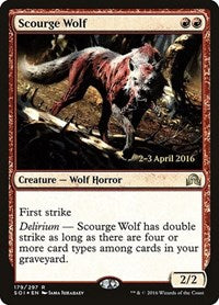 Scourge Wolf [Shadows over Innistrad Promos] | Gaming Infinity