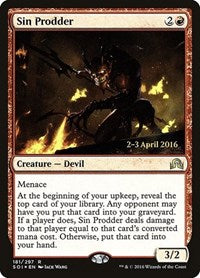 Sin Prodder [Shadows over Innistrad Promos] | Gaming Infinity