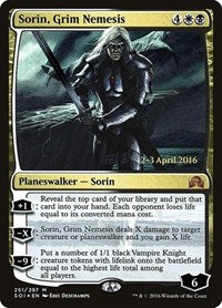 Sorin, Grim Nemesis [Shadows over Innistrad Promos] | Gaming Infinity