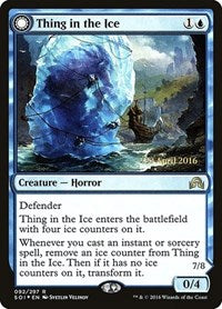 Thing in the Ice // Awoken Horror [Shadows over Innistrad Promos] | Gaming Infinity