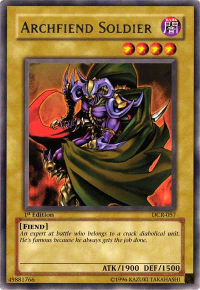 Archfiend Soldier [DCR-057] Rare | Gaming Infinity