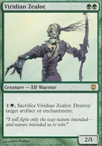 Viridian Zealot [Darksteel] | Gaming Infinity