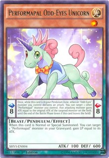 Performapal Odd-Eyes Unicorn [Shining Victories] [SHVI-EN004] | Gaming Infinity