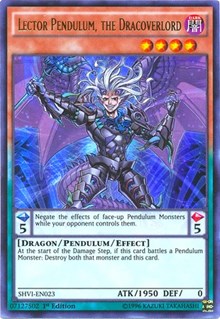 Lector Pendulum, the Dracoverlord [Shining Victories] [SHVI-EN023] | Gaming Infinity