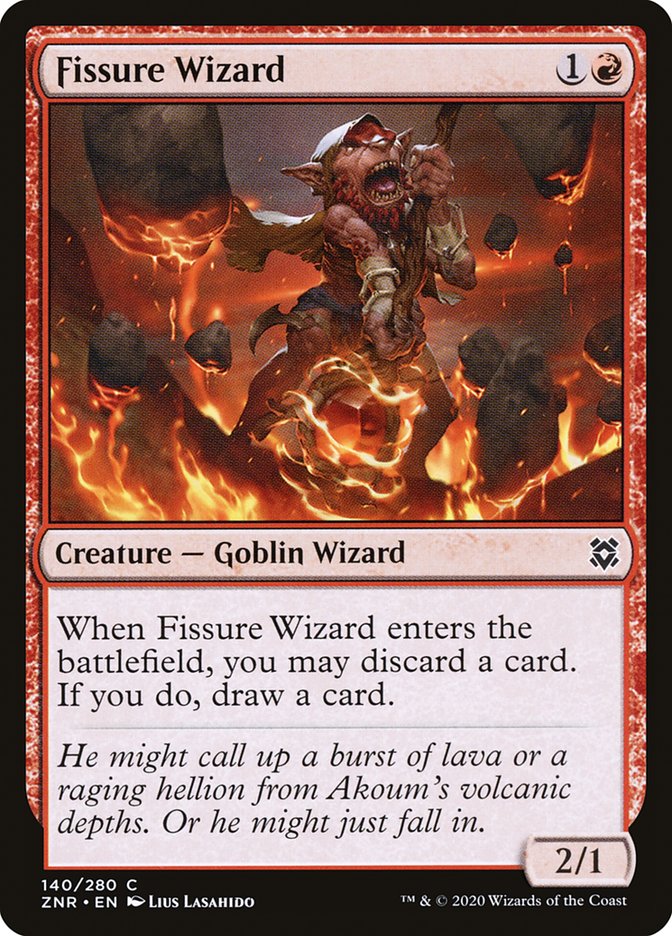 Fissure Wizard [Zendikar Rising] | Gaming Infinity