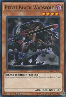 Pitch-Black Warwolf [Starter Deck: Yuya] [YS16-EN018] | Gaming Infinity