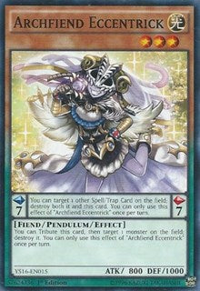 Archfiend Eccentrick [Starter Deck: Yuya] [YS16-EN015] | Gaming Infinity