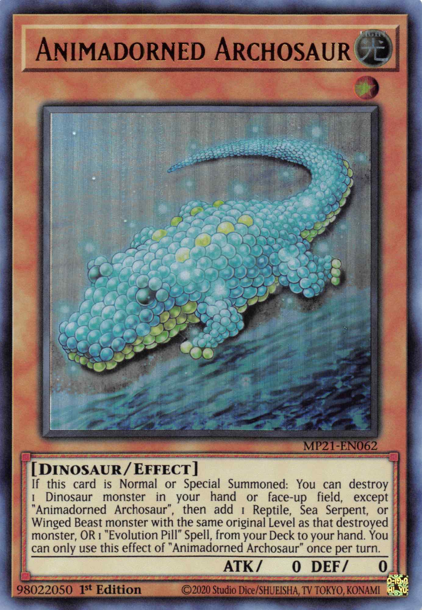 Animadorned Archosaur [MP21-EN062] Ultra Rare | Gaming Infinity